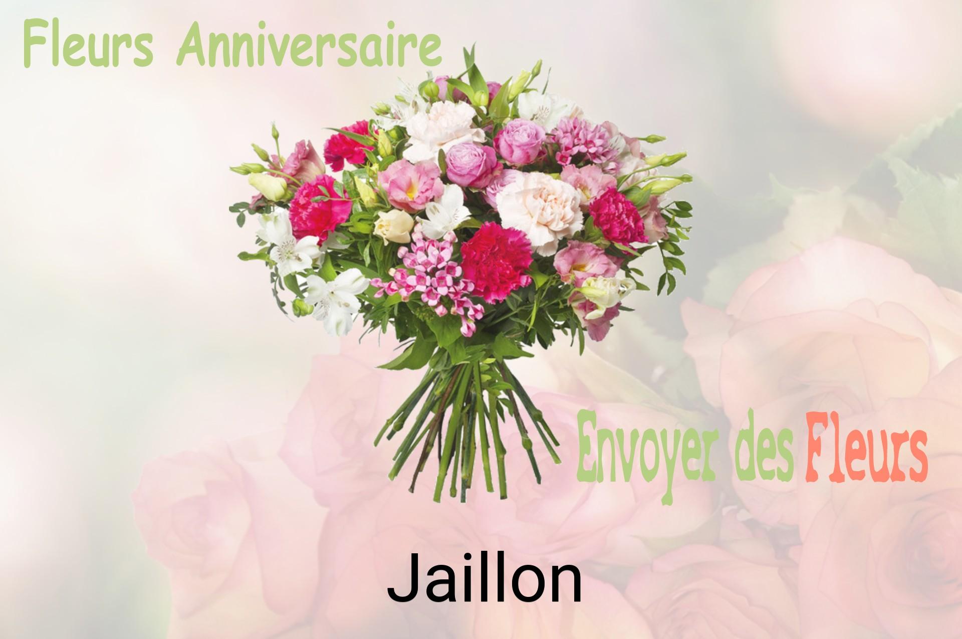 Bouquet de fleurs d’anniversaire livré à Jaillon